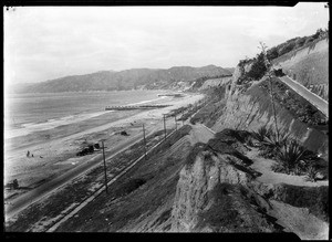 Birdseye view of Santa Monica's Palisades Park looking north, ca.1905