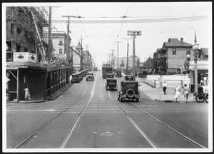 Westward view of Third Street from Figueroa Street, August 18, 1931