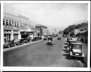 View of Lankershim Boulevard in North Hollywood, ca.1926