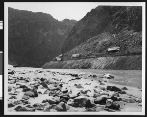 Barracks for the employees of Hoover Dam, ca.1933