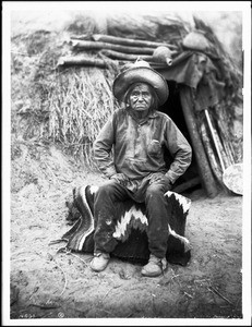 Kohat (Kohot), a Navajo deserter who became Chief of the Havasupai Indians, ca.1898