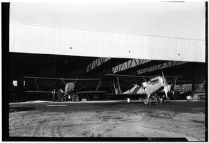 Exterior view of the Lockheed Corporation plant in Burbank, January 27, 1929