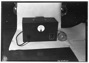 Spitz Flight Recorder, Burbank, 1937