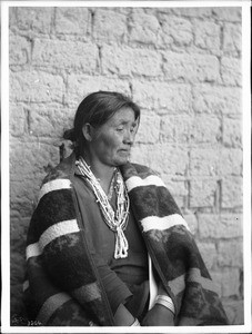 Daughter of the last Navajo chief, Chief Manuelito, ca.1901