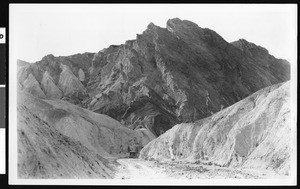 Automobile in Black Range, Death Valley, ca.1900-1950