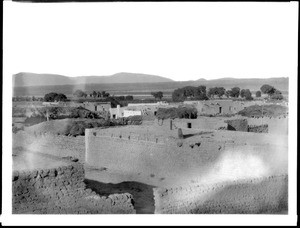 Looking across the Pueblo of Isleta, New Mexico, ca.1898