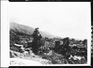 View of the Sierra Madre Foothills in Monrovia