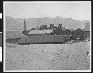 John Searles Borax plant on Searles Lake, ca.1910