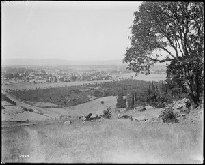 View of Sonoma, from hill to the south, California, ca.1908