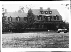 Exterior view of the Harbottle residence, formerly the residence of Jotham Bixby, 1930