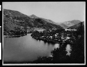 Blue Lakes in Lake County, ca.1910