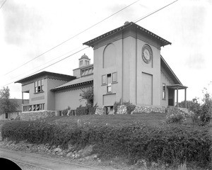 Professor Judson's College of Fine Arts building at the University of Southern California (U.S.C.), Garvanza, Los Angeles, ca.1910