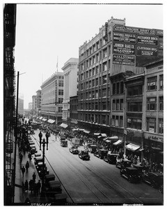 View of Broadway Boulevard, Los Angeles