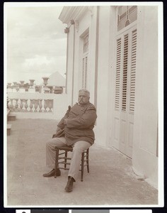 Portrait of a Cuban man