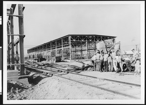 Men at a construction site, September 15, 1937