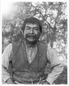 Juan Segundo of the Coahuilla Indians at Torres, east of Palm Springs, near Indio