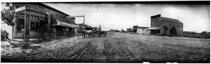 Panoramic view of a commercial street in Brawley, Imperial Valley, ca. 1904