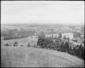 Panoramic view of East Los Angeles and Lincoln Heights, looking south to southwest, ca.1910