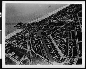 Aerial view of Venice looking west, 1918