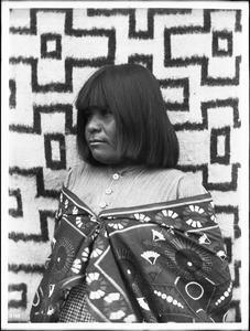 Young Walapai Indian woman of the Friendly's, Hackbury, Arizona, ca.1900