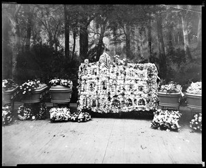 Funeral ceremonies for the dead from the Los Angeles Times bombing, October, 1910