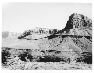 Grand View Trail on the way to the river, Grand Canyon, Arizona, 1900-1930