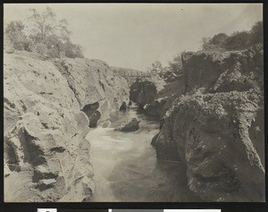 Source of water down near Red Bluff, 1900-1940