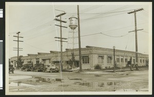 Exterior view of the Los Angeles Knitting Company's Hollydale building, ca.1925