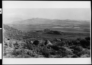 View of valley back country in San Diego, ca.1928