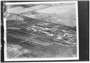 View of Aerial Air Races at Los Angeles Municipal Airport, ca.1930
