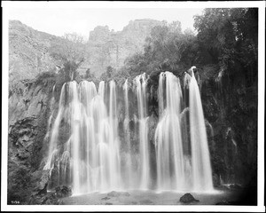 Bridal Veil Falls, Cataract Canyon, Havasu, Arizona, ca.1900