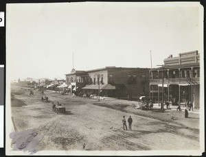 Main Street in Yuma, Arizona, ca.1890-1920