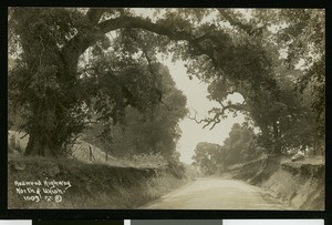 Redwood Highway, north of Ukiah, ca.1930