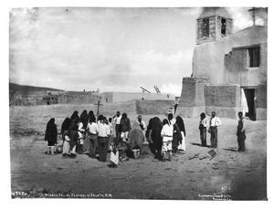 Funeral at the Pueblo of Isleta, New Mexico, ca.1898