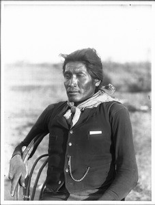 Yuma Indian farmer, ca.1900