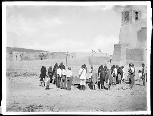 Funeral at the Pueblo of Isleta, New Mexico, ca.1898