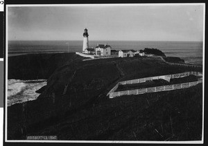 Foulweather Lighthouse on the Oregon coast