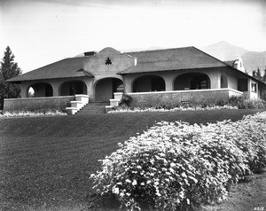 Clark residence in Altadena