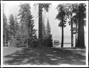 Tahoe City landing in Lake Tahoe, ca.1910