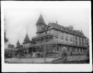 Bellevue Terrace Hotel, Figueroa Street and Sixth Street, Los Angeles, ca.1890