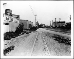 View of Naud Junction, an industrial area of Main Street, ca.1900