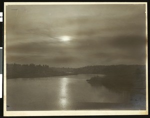 Moonlight on the Willamette River, Oregon