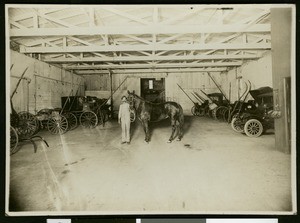 Interior of the Fashion Stable, 1908