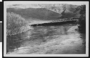 View of the Owens River and Los Angeles Aqueduct, ca.1913