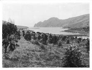 View of the Catalina Harbor Isthmus, 1905