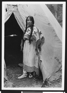 Indian princess in native dress, ca.1900