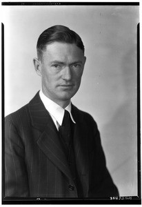 Portrait of Howard Miller, January 1928