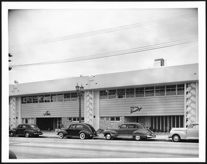 Morris Nagel Versatogs and Adele California buildings, ca.1948