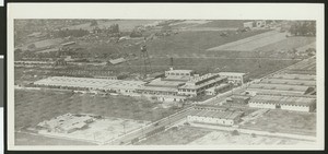 Aerial view of the exterior American Can Company, ca.1930