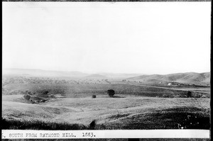 South Pasadena looking south from Raymond Hill, ca.1883